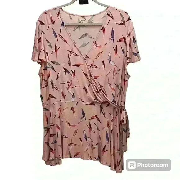 1X Pink Top | EVRI Brand | Soft Comfortable Material - Picture 1 of 3